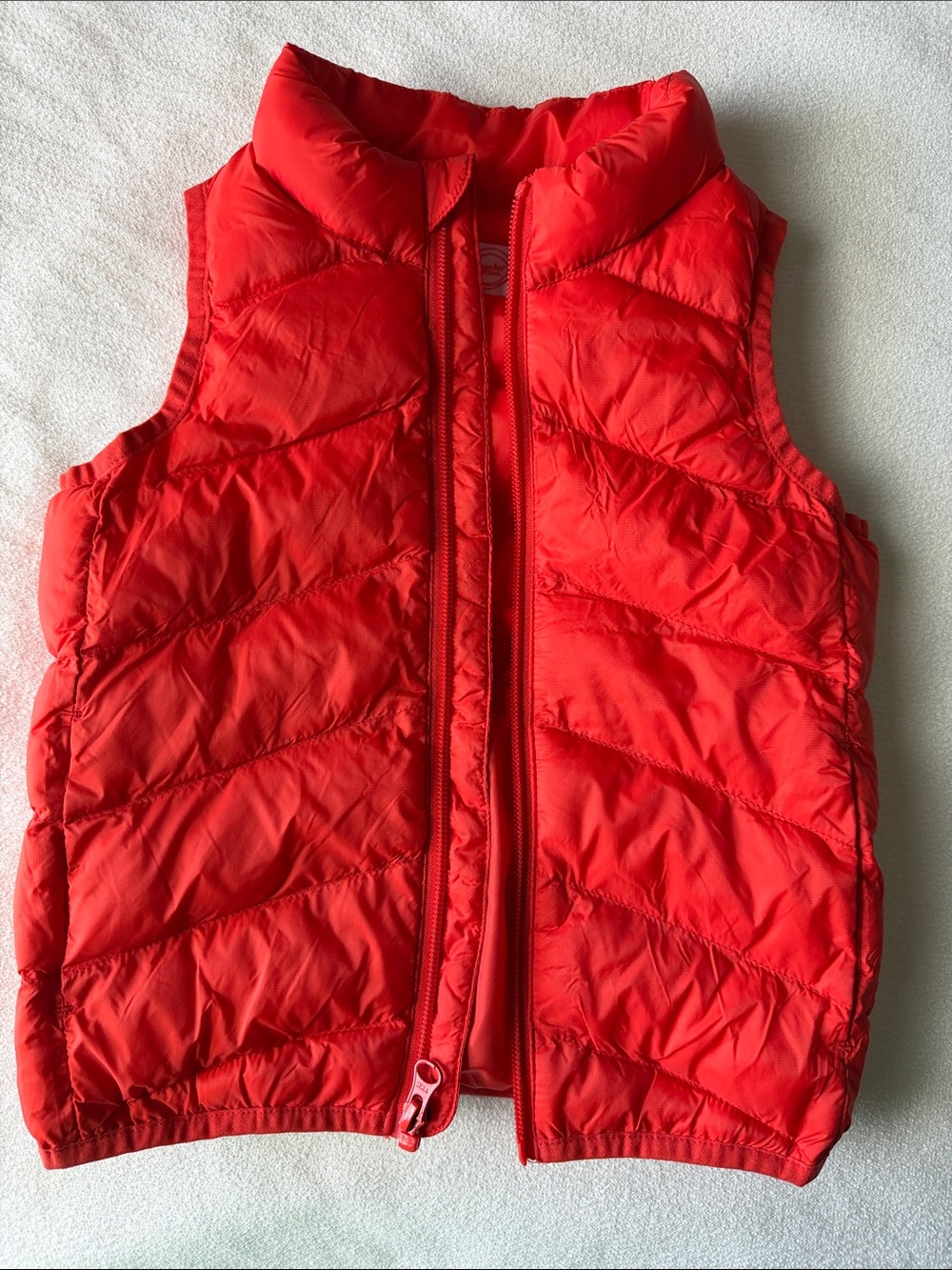 wonder nation Bright Red Quilted Puffer Vest for Kids size 2T